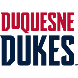 Duquesne Dukes Wordmark Logo 2019 - Present